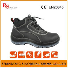 Zapatos de seguridad de acero para los hombres RS001